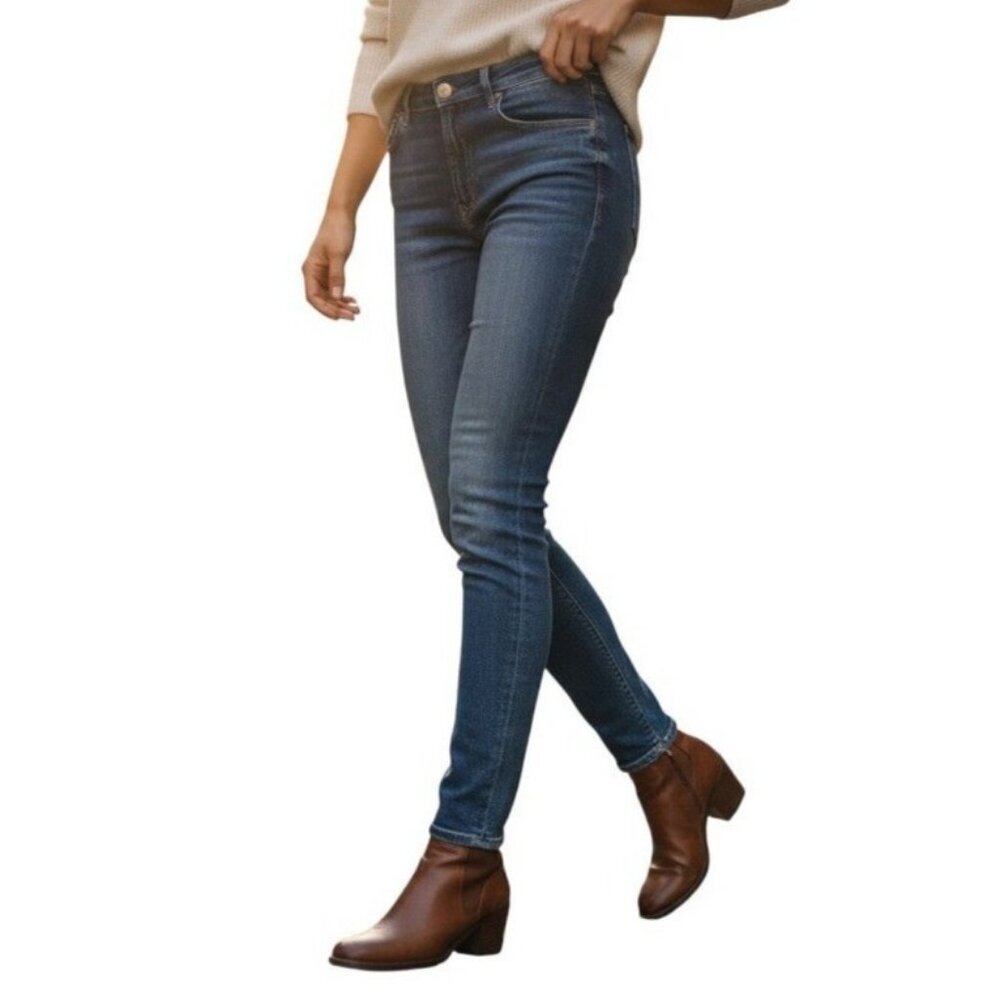 McGuire Mid Rise Skinny Denim Jeans Womens Size 29 Style 15H Designer Good